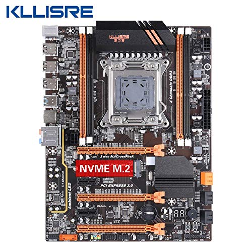 GUOJIAYI Kllisre X79 juego de placas base con Xeon E5 2689 4x8GB=32GB 1600MHz DDR3 ECC memoria REG ATX USB3.0 SATA3 PCI-E NVME M.2 SSD
