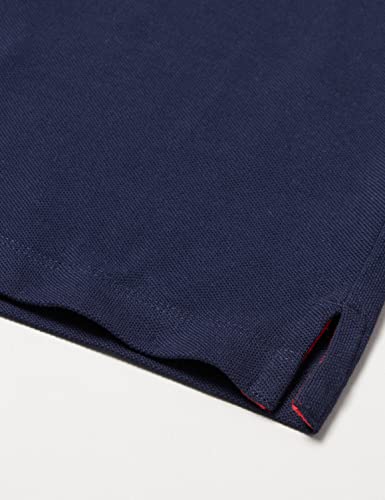 Hackett London Stripe PC Panels B Camisa Polo, 5ronvy/Wht/Hib, K07 para Niños