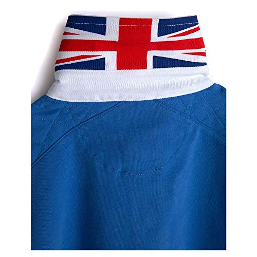 Hackett PC Panel UJK RBY B Camisa Polo, 545BRIGHT Blue, K07 para Niños