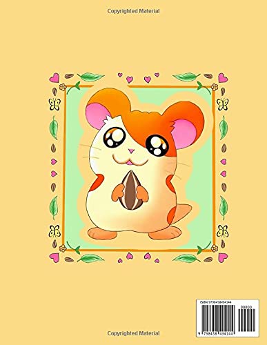 Hamtaro Coloring Book: Kawaii art cute funny coloring book for kids