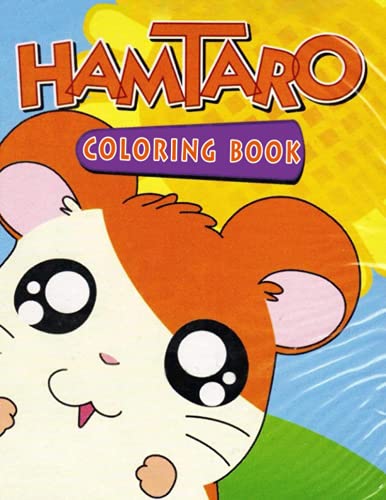 Hamtaro Coloring Book: Kawaii art cute funny coloring book for kids