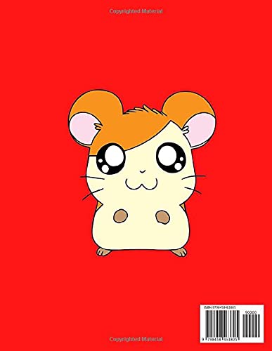Hamtaro Coloring Book: The perfect book for children and adults who love Hamtaro