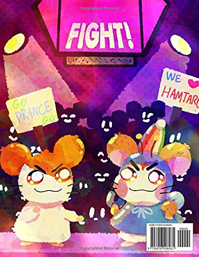 Hamtaro Coloring Book: The perfect book for children and adults who love Hamtaro