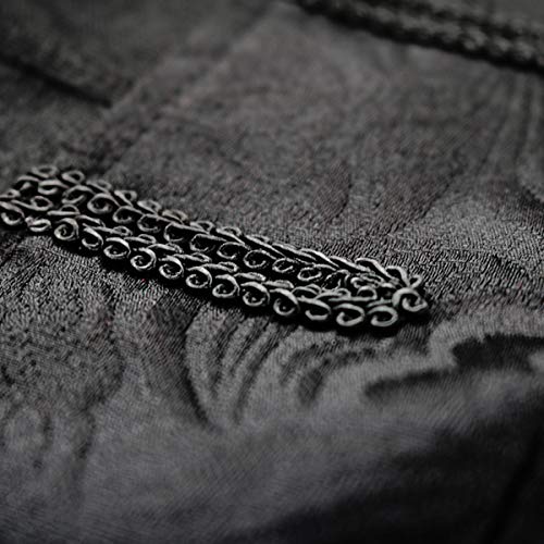 HaoHuodress Hombres Chaqueta Gotica Steampunk Traje Vintage Victoriano Uniforme De Chaquetas Abrigo