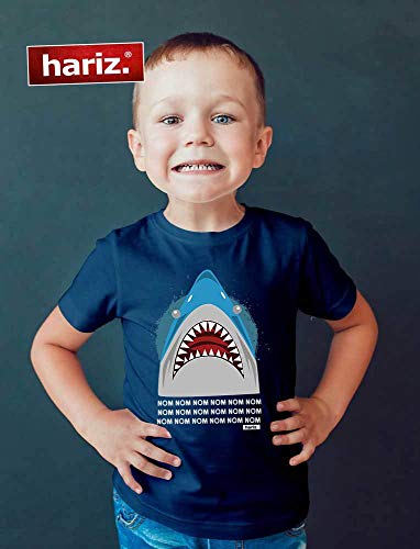 Hariz - Camiseta para niño con diseño de tiburón y animales de la selva, incluye tarjeta de regalo rojo 14 años