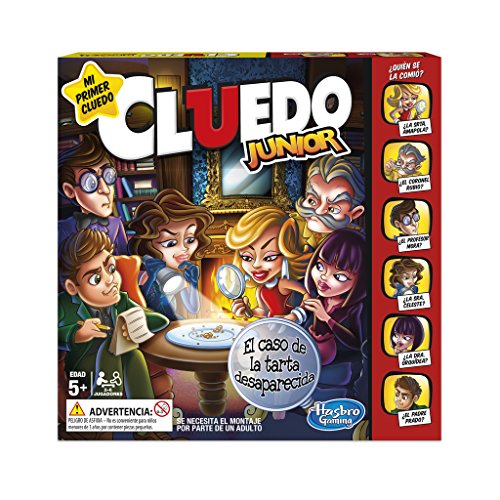 Hasbro Gaming- Juegos Cluedo Junior (Versión Española), Multicolor, Talla Única (C1293105)