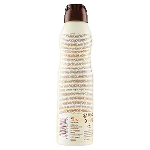 Hawaiian Tropic Bruma Silk Hydration Air Soft SPF 50 - Loción Solar Protectora en Spray de Vaporización , Resistente al Agua hasta 12 Horas , Bruma Solar de 220 ml
