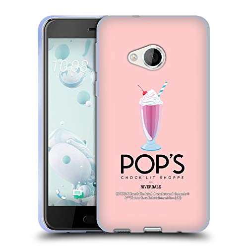 Head Case Designs Licenciado Oficialmente Riverdale Tienda Chock'lit de Pop Gráficos 2 Carcasa de Gel de Silicona Compatible con HTC U Play/Alpine