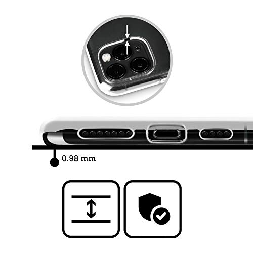 Head Case Designs Licenciado Oficialmente Wonder Woman Movie Typography Character Art Carcasa de Gel de Silicona Compatible con Apple iPhone XR