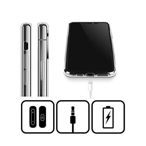 Head Case Designs Licenciado Oficialmente Wonder Woman Movie Typography Character Art Carcasa de Gel de Silicona Compatible con Apple iPhone XR