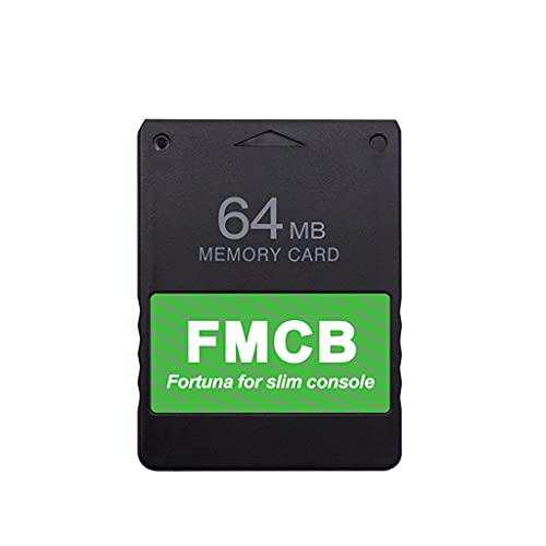 HEYXI Tarjeta de Memoria Free Mcboot PS2 Memory Card para Slim Game Console SPCH-7 / 9XXXXX Series- FMCB Free Mcboot Your PS2 - Plug and Play