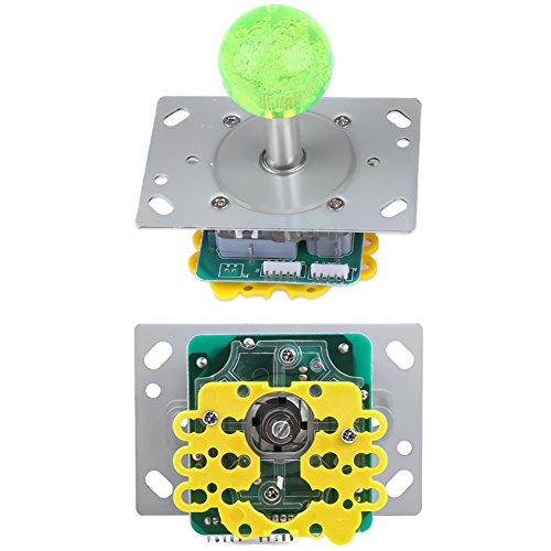 Hilitand Controlador Arcade, Joystick de Juegos USB y Botones Kit de Bricolaje con 20 Botones de Juegos de Arcade iluminados con LED de Bricolaje + 2 Joysticks + 2USB Encoder Admite Windows, Ps3.Ps4
