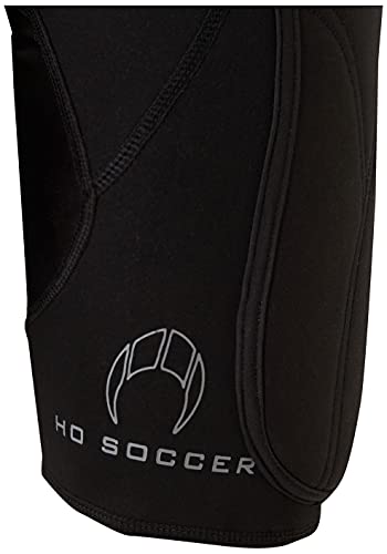 HO Soccer 0505533 Pantalón de Portero Corto, Hombre, Negro, 12