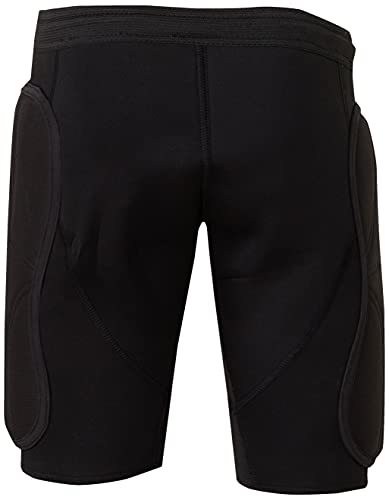 HO Soccer 0505533 Pantalón de Portero Corto, Hombre, Negro, 12