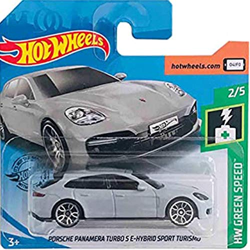 Hot Wheels Porsche Panamera Turbo S E-Hybrid Sport Turismo HW Green Speed 2/5 2019 (202/250) Short Card