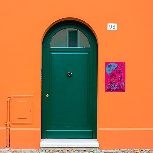 Hotline Miami Biker clásico juego popular cubierta 1 cartel retro metal estaño cartel chic arte retro pintura hierro bar café familia garaje cartel decoración pared 30x20cm