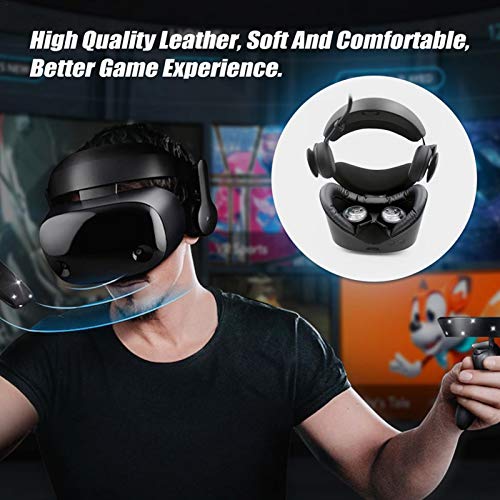 Hotsel Almohadilla Facial VR para Odyssey Plus, Almohadilla de Cuero de Repuesto de Espuma de Poliuretano, Accesorio, Lavable a máquina, Almohadilla de Repuesto para Auriculares de Realidad Virtual