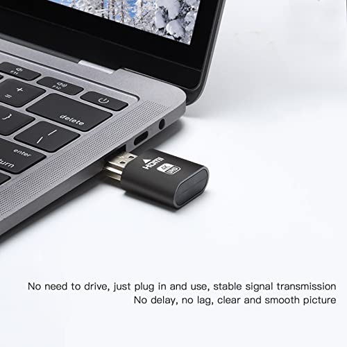 HotTopStar 4K HDMI Dummy Plug, Virtual Display Adapter, Headless Displayport Emulator, Crypto Mining Simulator, adaptador de pantalla Ghost de alta resolución para ETH ZEC BTC Mining-6 Pack