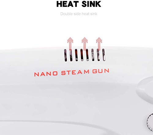 HSART Nano Steam Gun Fogger Machine Desinfección Nano Steam Gun para El Cuidado del Cabello,Hotel,Hostal,Compras Otros Trabajos de Desinfección