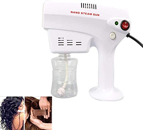 HSART Nano Steam Gun Fogger Machine Desinfección Nano Steam Gun para El Cuidado del Cabello,Hotel,Hostal,Compras Otros Trabajos de Desinfección