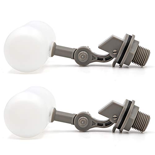 HUOHUOZHU VáLvulas de Flotador, VáLvula Flotador 1/2 Pulgada,Boyas para Bebederos,Utilizado para Tanques Peces, Tanques Agua, Bebederos Ganado Ovejas