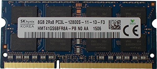 Hynix HMT41GS6BFR8A-PB 8 GB DDR3L 1600MHz módulo de Memoria - módulos de Memoria (8 GB, 1 x 8 GB, DDR3L, 1600MHz, SO-DIMM de 204 Pines)