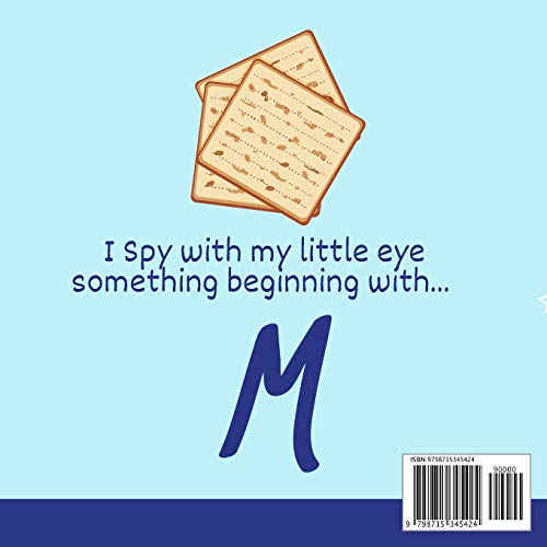 I Spy Passover: A Fun Passsover Guessing Game and Activity Book for Children 2-5 Years Old; A Great Pesach Gift and Addition for the Seder Table for Kids and Toddlers
