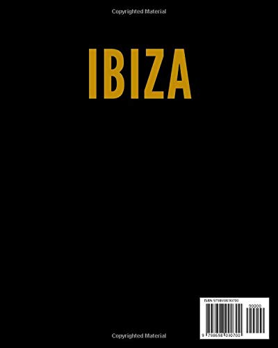 IBIZA: A Decorative GOLD and BLACK Designer Book For Coffee Table Decor and Shelves | You Can Stylishly Stack Books Together For A Chic Modern Display ... Stylish Home or Office Interior Design Ideas
