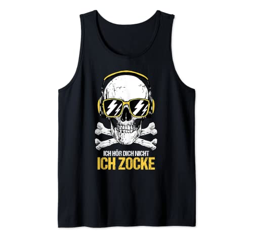 Ich hör dich nicht ich zocke PC Gamer Videojuego Regalo Camiseta sin Mangas