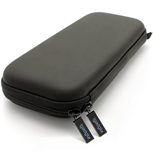 iGadgitz U6755 - EVA Funda Rígida de Viaje Compatible con Nintendo Switch - Negro