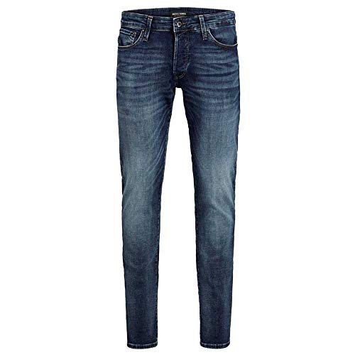 Jack & Jones Jjitim JJICON JJ 057 50SPLUS Noos Vaqueros Slim, Azul (Blue Denim), 40W / 34L para Hombre