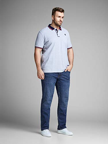 Jack & Jones Jjitim Jjoriginal Am 814 Plus Noos Vaqueros Slim, Azul (Blue Denim Blue Denim), 46W / 32L para Hombre