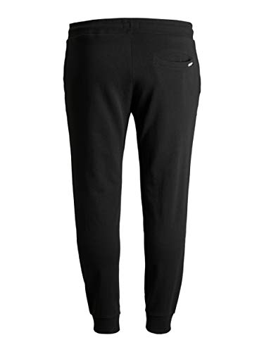 Jack&Jones Hombre Jjigordon Jjshark Noos Pantalones de Chándal Viy PS Manguera - Negro, 40
