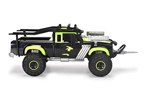 Jada-Vehículo rally baja crawler de cisco de la serie de tv fast & furious spy racers, color negro y verde (203203003)