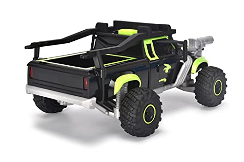 Jada-Vehículo rally baja crawler de cisco de la serie de tv fast & furious spy racers, color negro y verde (203203003)