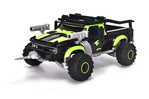 Jada-Vehículo rally baja crawler de cisco de la serie de tv fast & furious spy racers, color negro y verde (203203003)