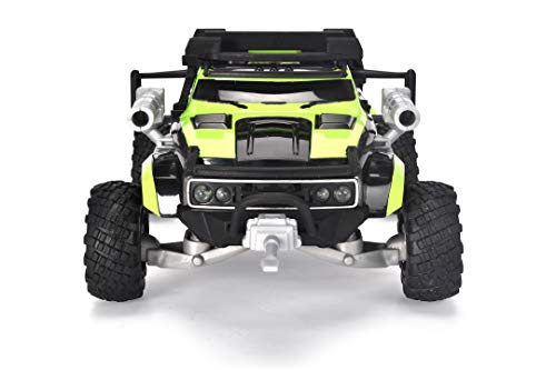 Jada-Vehículo rally baja crawler de cisco de la serie de tv fast & furious spy racers, color negro y verde (203203003)