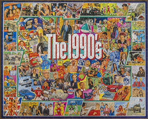 Jigsaw Puzzle 1000 Pieces 24"X30"-The Nineties