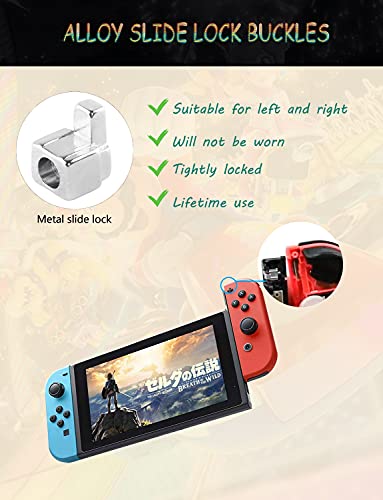 Joycon Joystick de repuesto Joy Con 3D Analógico Stick Piezas para Nintendo Switch y Switch Lite Controller (4 piezas)