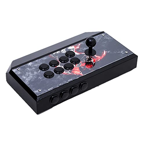 Juego Arcade CDRagon Arcade Joystick Metal PC Fighting Game Controller USB Gamepad Fit para Windows XP Win7 Win8 Win10 Enchufe Joystick