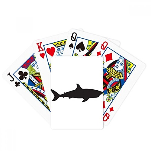 Juego de cartas mágicas con diseño de tiburón de océano azul dócil