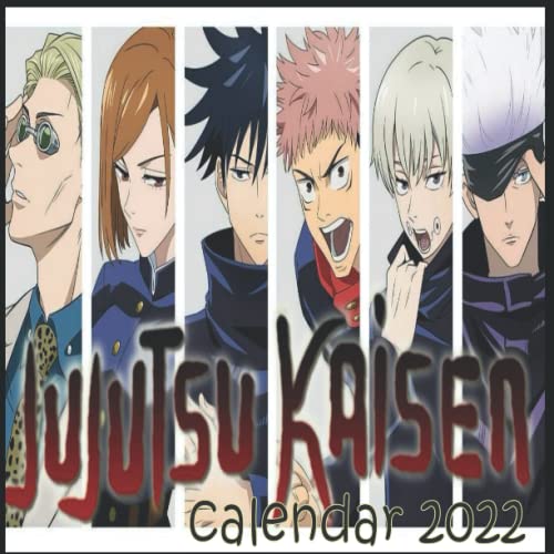 Jujutsu Kaisen 2022 Calendar: Anime-Manga OFFICIAL calendar 2022 -Jujutsu Kaisen Weekly & with Notes Section for Alls Jujutsu Kaisen