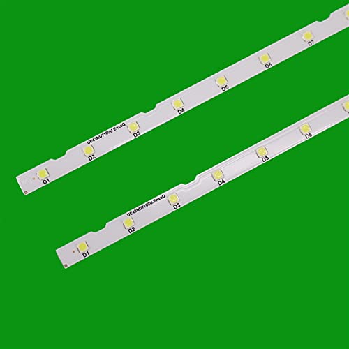 JUSTWEIXING 28 LED Tiras for 43 Pulgadas TV UE43NU7100U Aot_43_NU7100F_2X28_3030C BN44-00947A UE43NU7120U Apto for Samsung iluminar Desde el Fondo (Cable Length : Other)