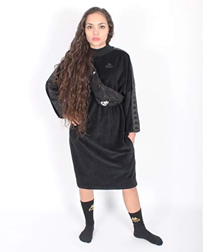 Kappa Azar Auth Dress Vestido, Mujer, Black, S