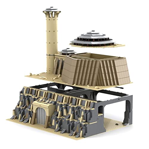 KDDEON Jabbas Palace Ultimate Bricks Set, MOC-79354, 2608 Piezas Space Wars Palace Building Blocks Model Kit, Compatible con Lego