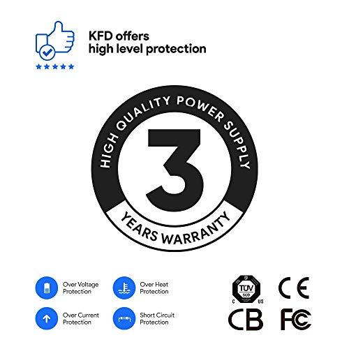 KFD 65W Adaptador Cargador Portátil para Lenovo Ideapad S145 S145-14AST S145-15AST S145-14IWL S145 S150 S340 S530 S540 710s 510s 510 520 310 S740 S145-15IWL S145-15API S145-14IKB S145-15IKB 20V 3,25A