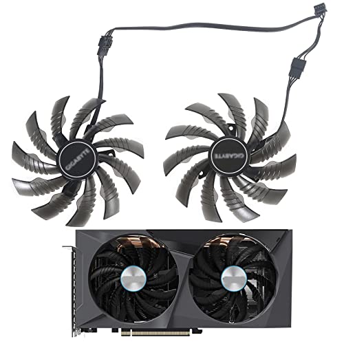 KLOVA Ventiladores de Tarjeta gráfica Originales de 95MM para Gigabyte GTX 1650 1660Ti RTX 2060 2070 RTX3060 Eagle RTX 3060 Ti PLD10010S12H 4PIN
