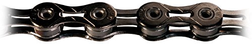 KMC X10-SL DLC Cadena 10 velocidades, Unisex, Negro-Negro