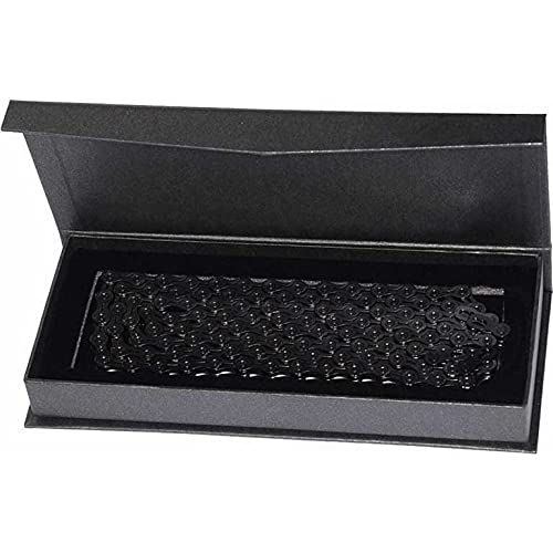 KMC X10-SL DLC Cadena 10 velocidades, Unisex, Negro-Negro