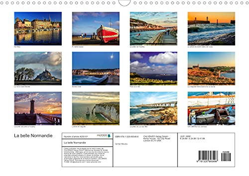 La belle Normandie (Calendrier mural 2022 DIN A3 horizontal): Vrai havre de paix pour les amoureux de la nature, la Normandie a beaucoup de merveilles à nous offrir. (Calendrier mensuel, 14 Pages )
